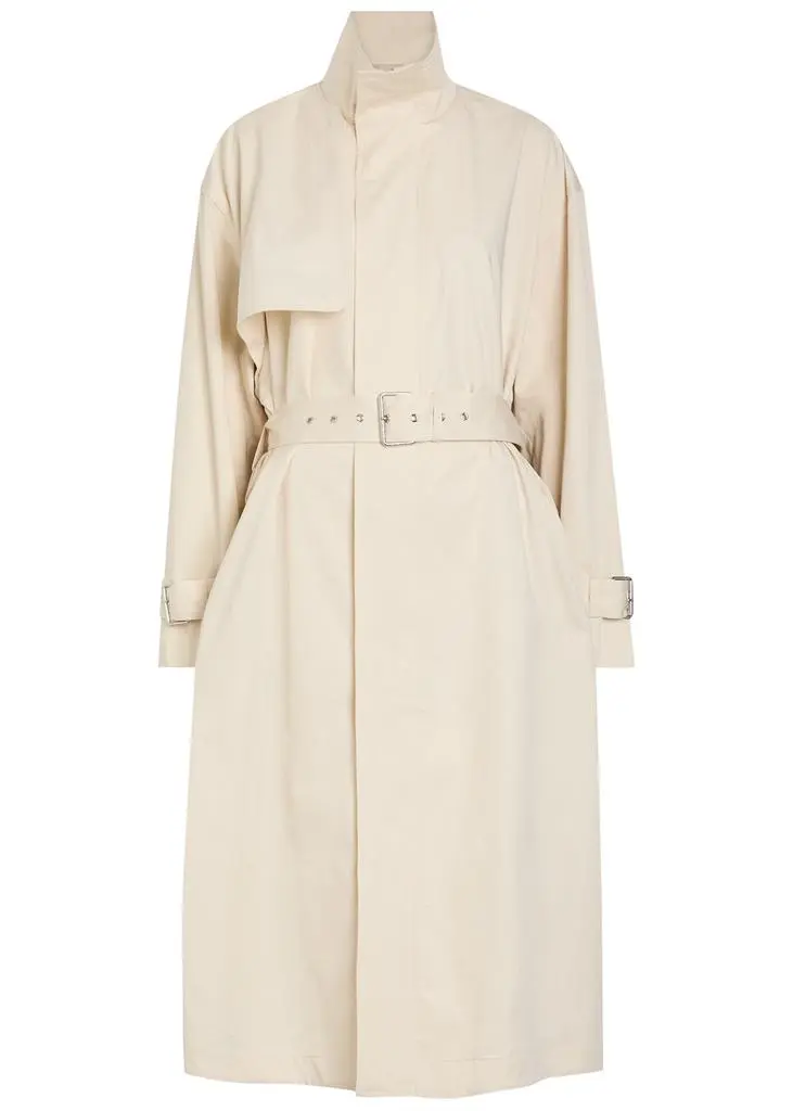 FRAME The Field belted cotton trench coat
