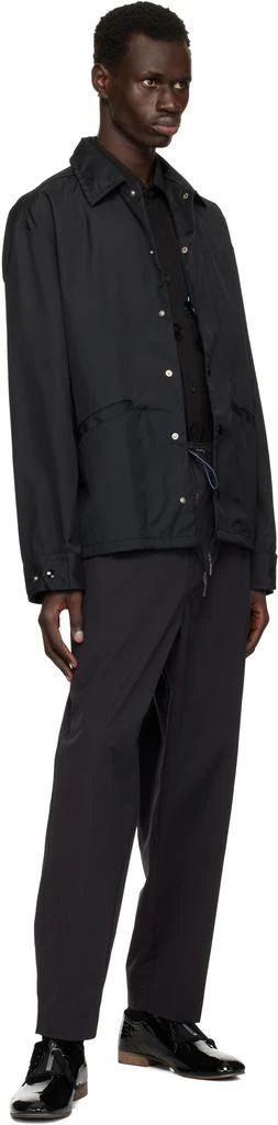 Toga Virilis Black Nylon Ox Jacket 4