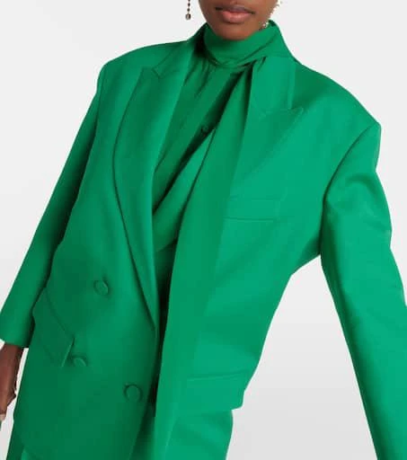 Valentino Crêpe Couture double-breasted blazer 4