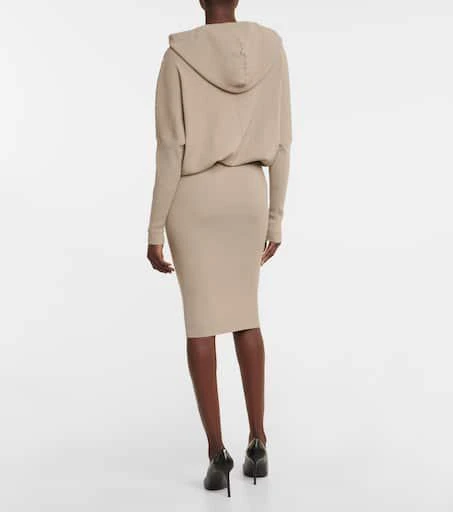 Tom Ford Cashmere-blend sweatshirt dress 3