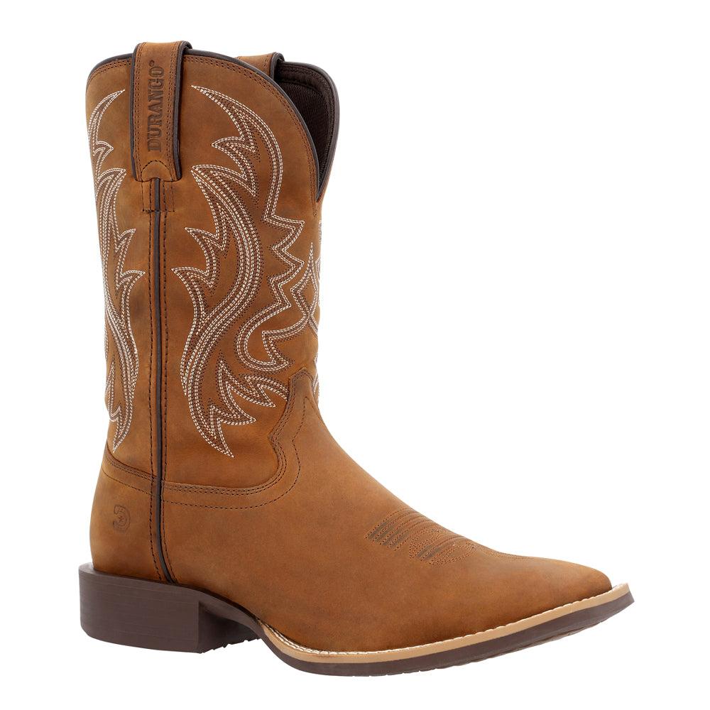 Durango Shyloh Embroidered Square Toe Cowboy Boots