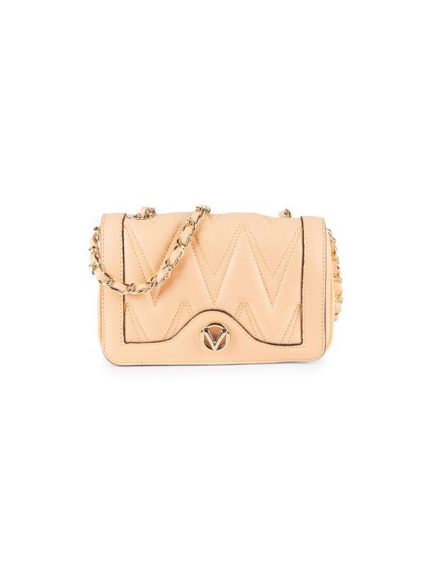 Mario Valentino Leather Crossbody Bag