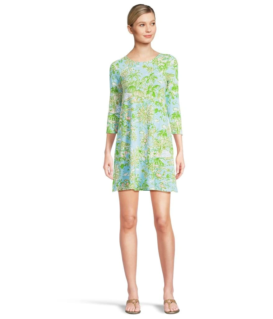 Lilly Pulitzer Ophelia Swing Dress - Fresh Water Blue Sunbathers Bliss Lilly Pulitzer Ophelia Swing Dress - Fresh Water Blue Sunbathers Bliss