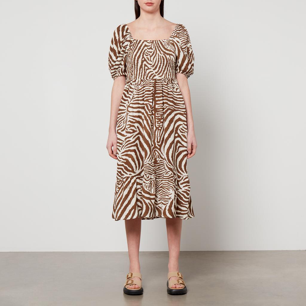 Barbour Barbour X House of Hackney Martello Zebra-Print Lyocell Dress