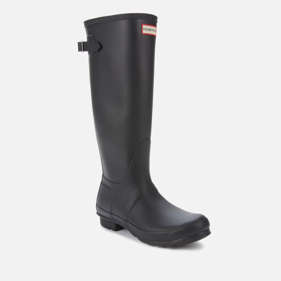 Hunter HUNTER WOMEN'S ORIGINAL BACK ADJUSTABLE WELLIES - BLACK