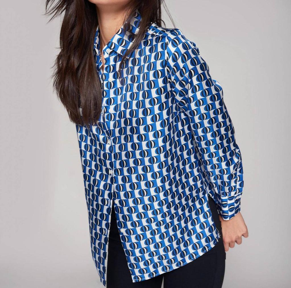 VILAGALLO Vilagallo - Mariela Printed Top
