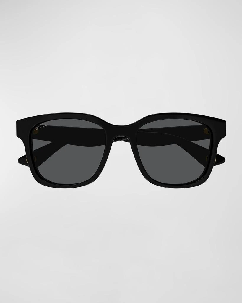 Gucci Men's Rectangle Acetate Sunglasses 3