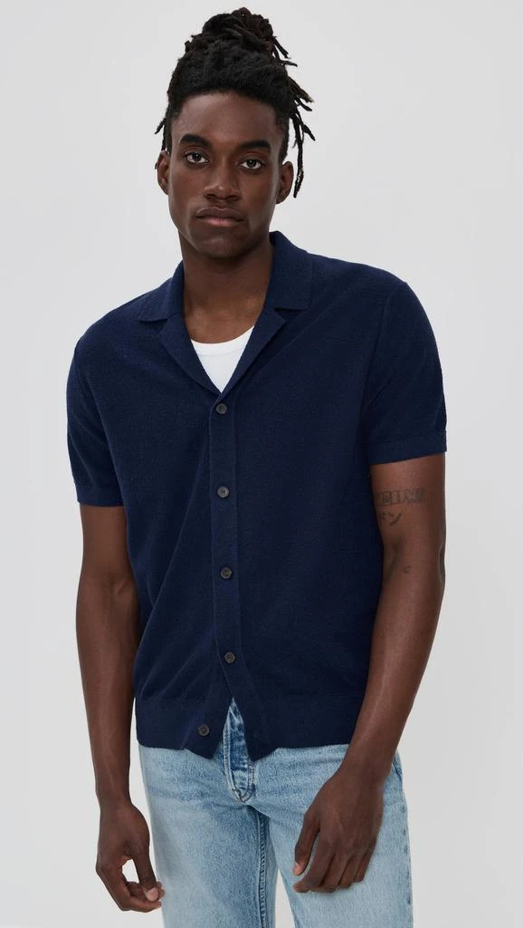 Club Monaco Boucle Camp Collar Sweater 1