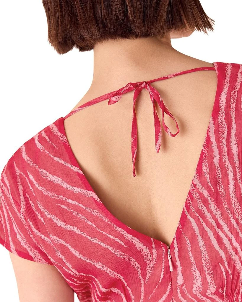 Whistles Zebra Texture Midi Dress 4