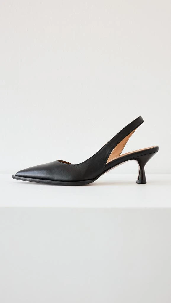 ATP ATELIER Desana Black Nappa Slingbacks 6