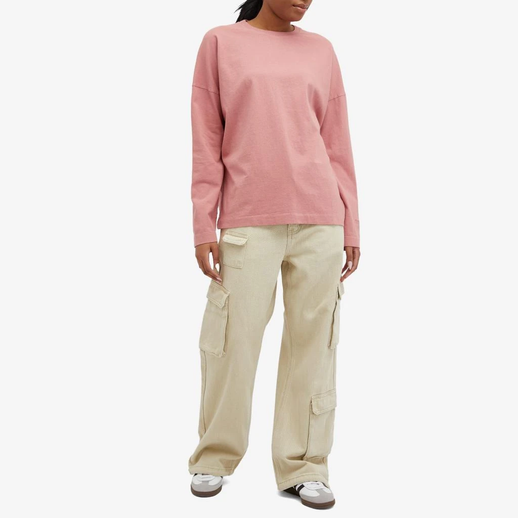 Adanola Adanola Washed Long Sleeve Boxy T-Shirt 4