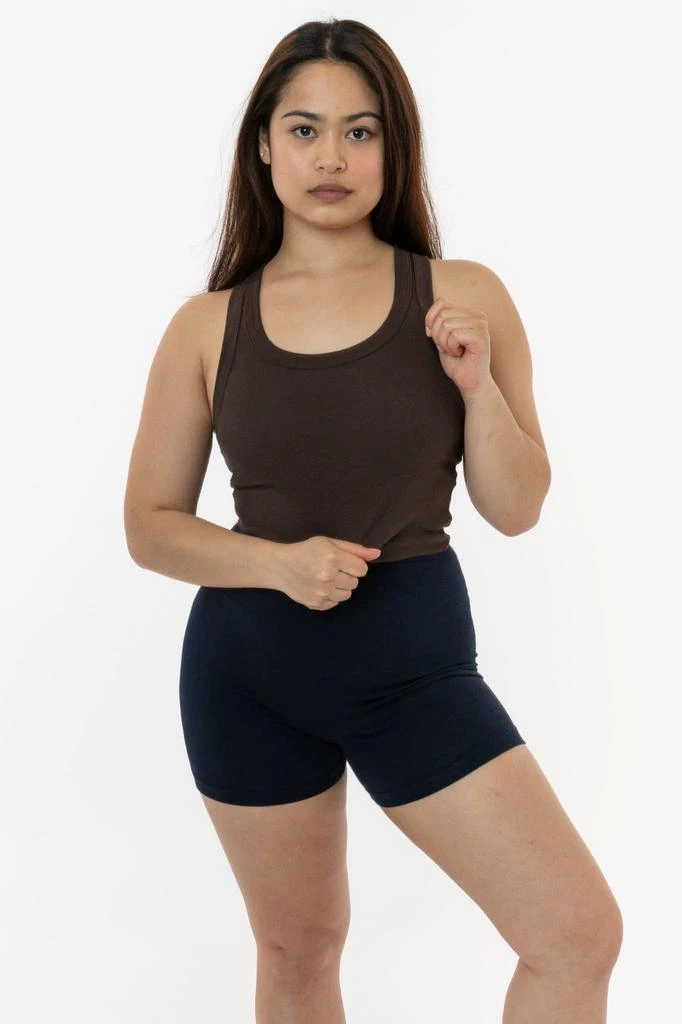 Los Angeles Apparel 4328 - Sporty Baby Rib Crop Tank 15