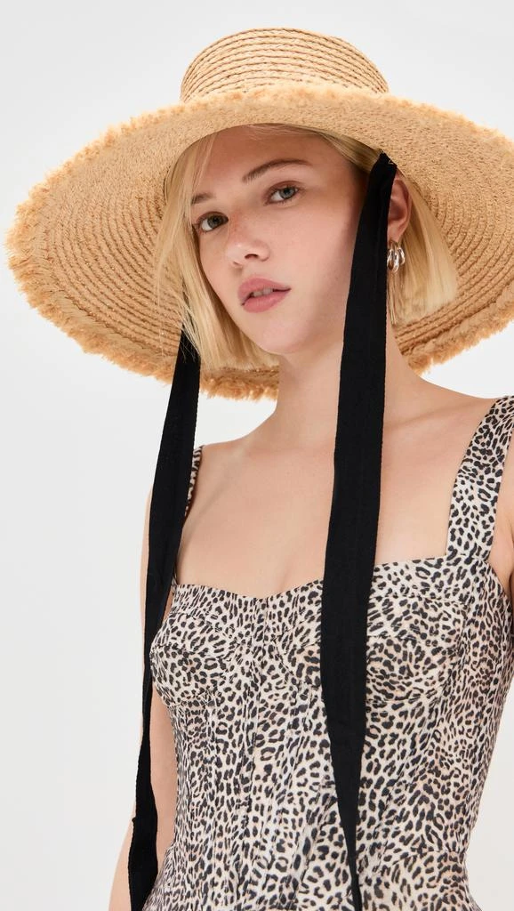 Lack of Color Raffia Fray Paloma Sun Hat 2
