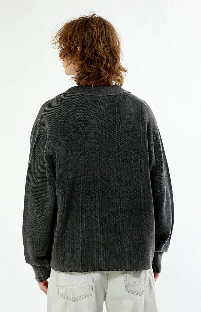 PacSun Black Zip Up Sweater 3