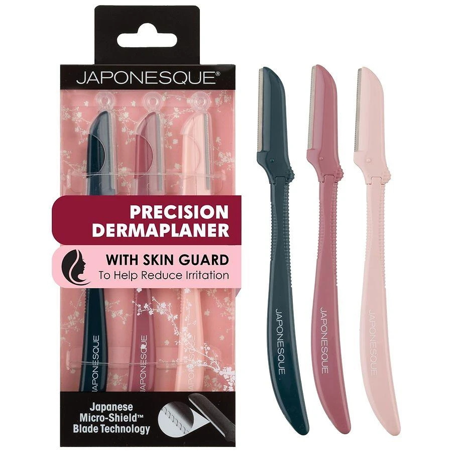 Japonesque Precision Dermaplaner Facial Razors With Skin Guard