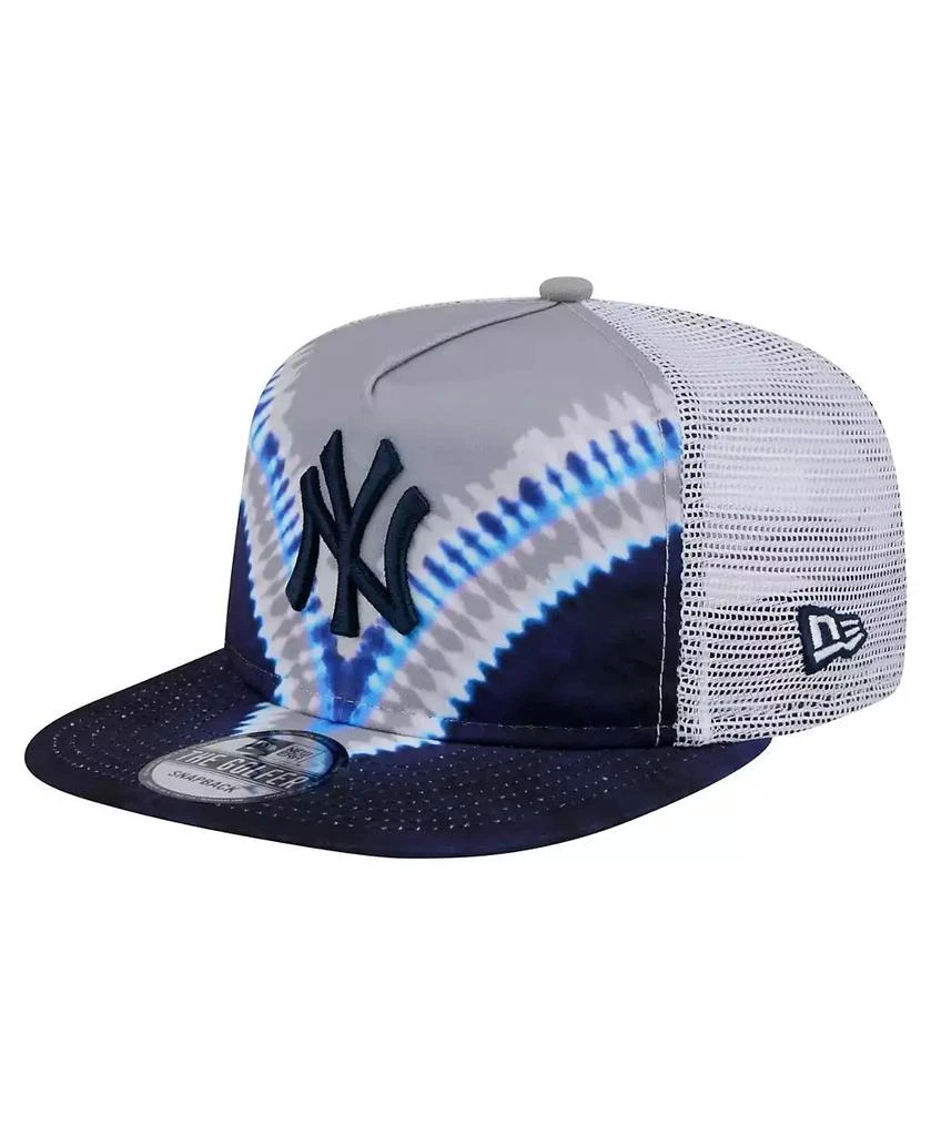 New Era Men's New York Yankees Tie-Dye Golfer Trucker Adjustable Hat 1
