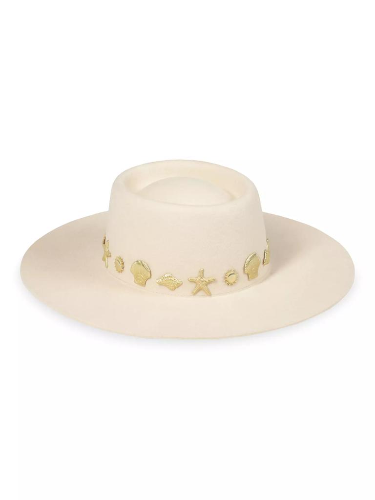 Lack of Color Seaside Wool Wide-Brim Boater Hat