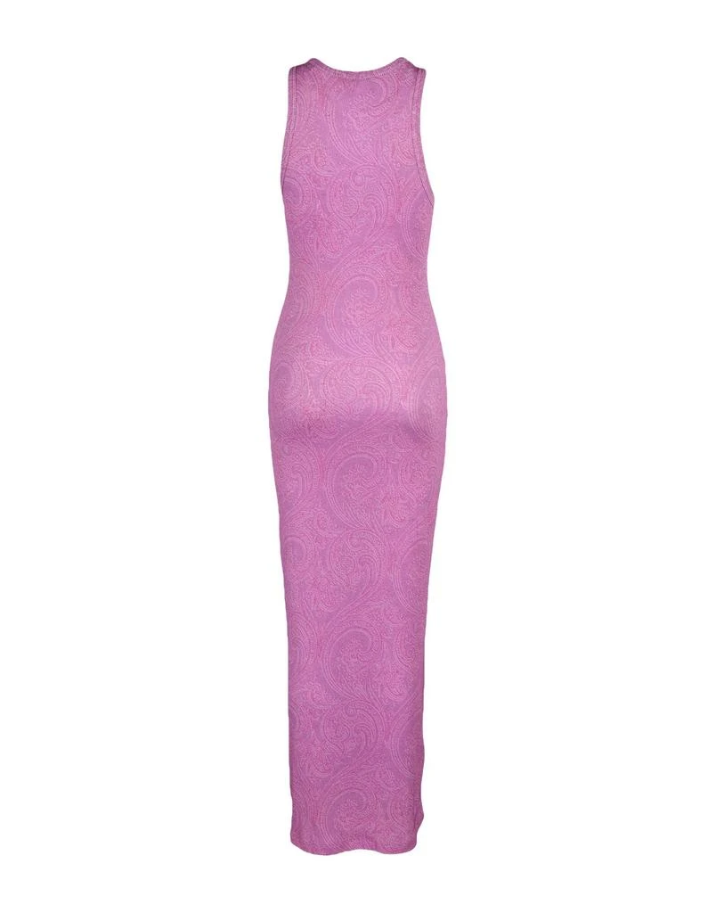 etro maxi dress sale Tiered paisley-print silk-crepon maxi dress - pink