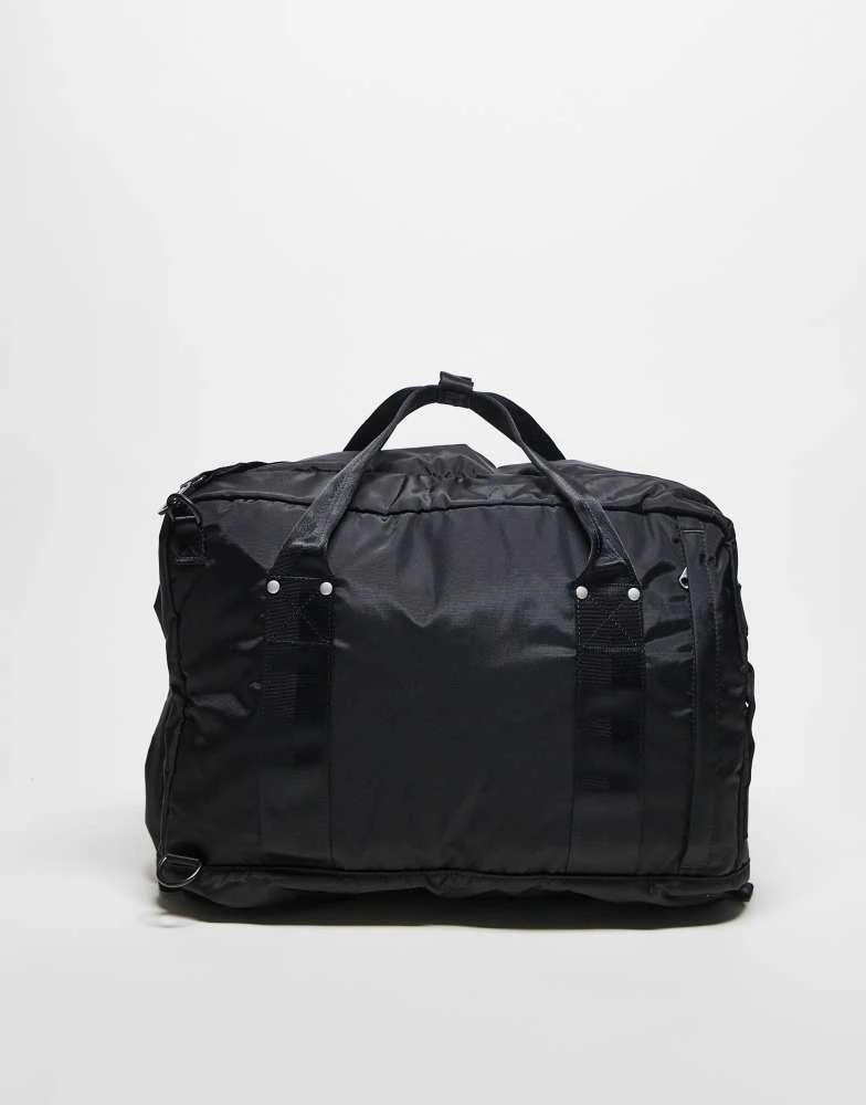 ARKET ARKET unisex 24-hr 3-way duffel bag in black 3