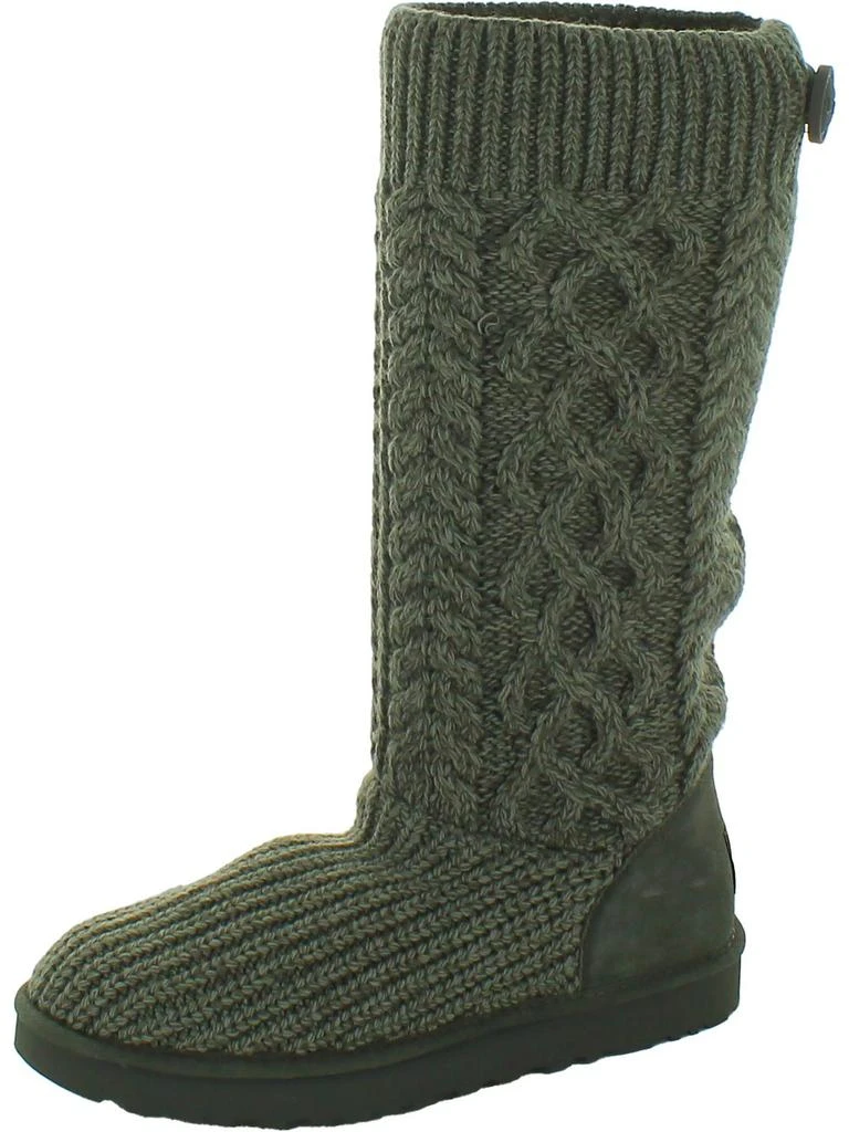 UGG Cardi Womens Cable Knit Comfort Knee High Boots Snow Boots Free