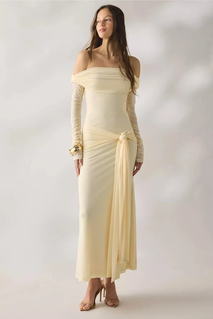 Lioness Midnight long sleeve drape tie skirt detail lace mini dress in butter yellow On Sale Now with Up to 56% Off | Discover Exclusive Deals & Savings at BeyondStyle Lioness Midnight long sleeve drape tie skirt detail lace mini dress in butter yellow On Sale Now with Up to 56% Off | Discover Exclusive Deals & Savings at BeyondStyle