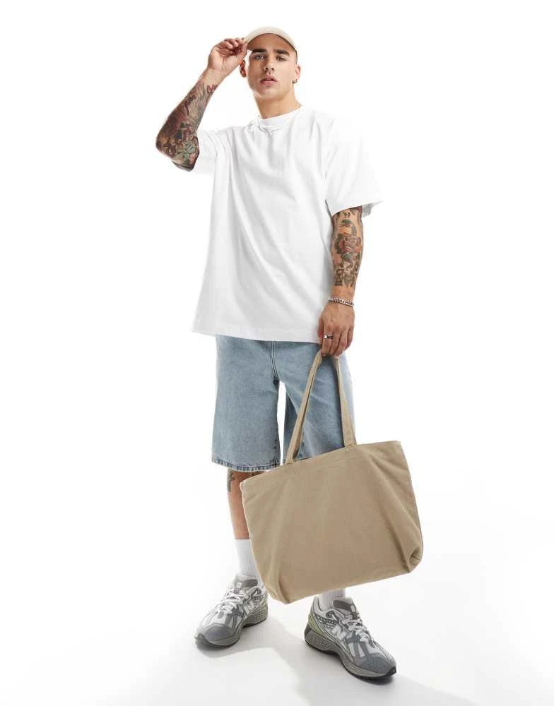 Cotton:On Cotton On box fit plain t-shirt in white 1