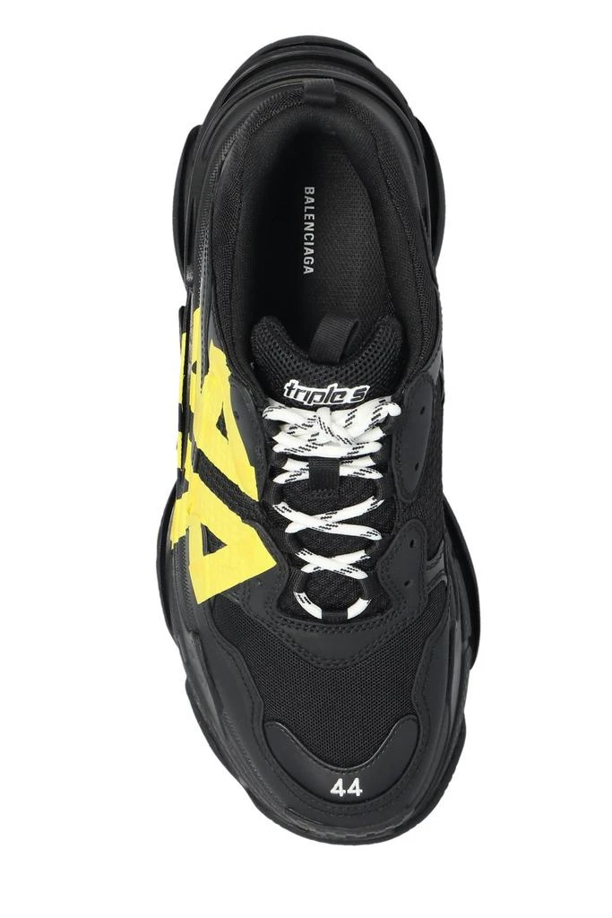 Balenciaga Balenciaga Triple S Tape Type Lace-Up Sneakers 4