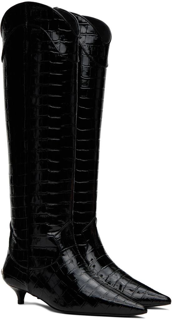 ANINE BING Black Rae Boots 4
