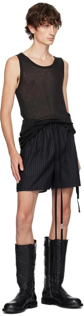 ANN DEMEULEMEESTER Black Laureis Boxer Shorts 4