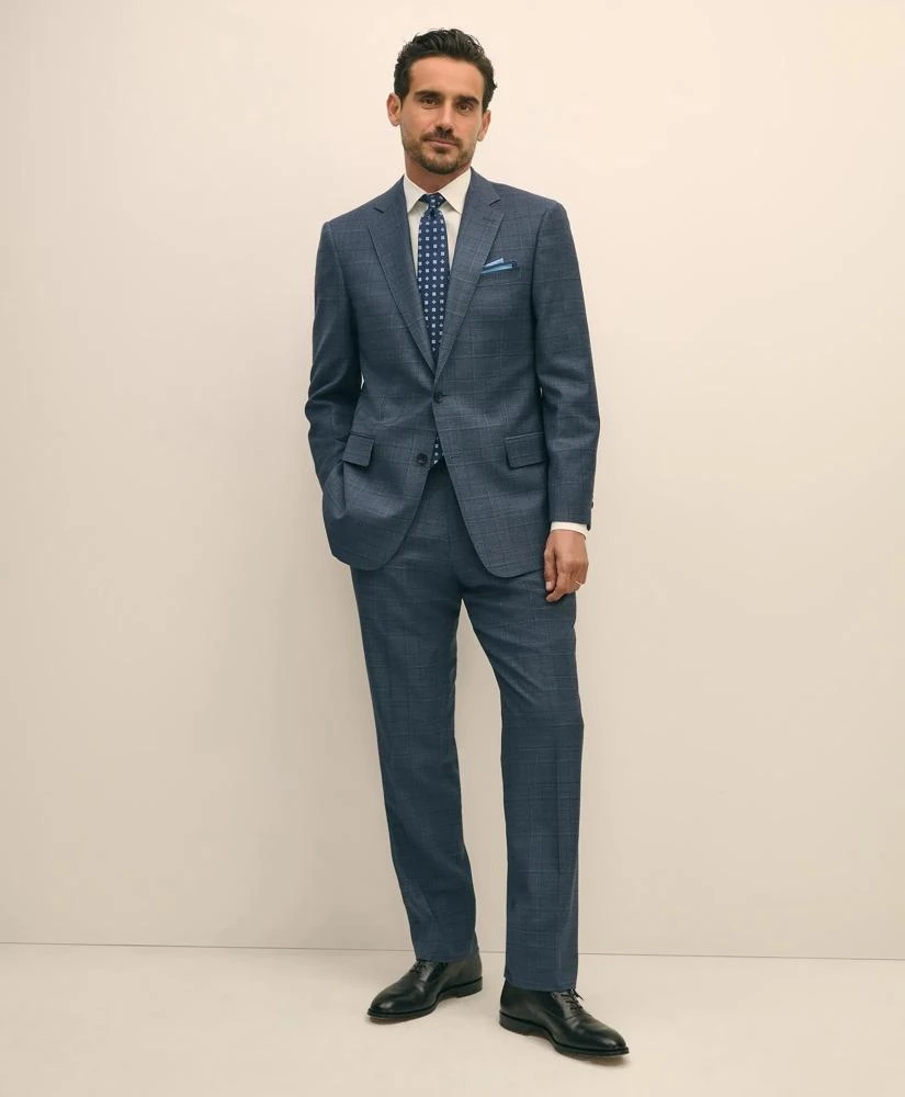 Brooks Brothers Traditional Fit Wool Check 1818 Suit 2