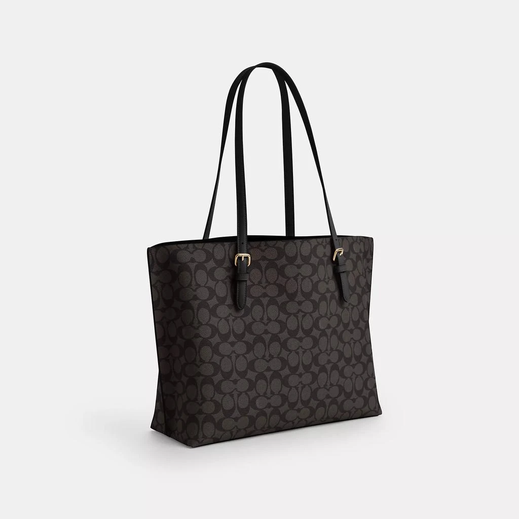 Coach Mollie Tote Bag In Signature Canvas 2