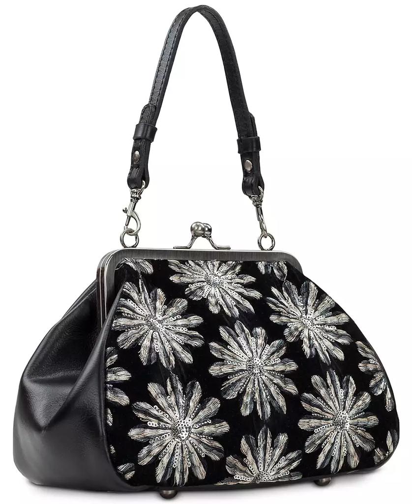 Patricia Nash Annie Small Velvet Frame Bag