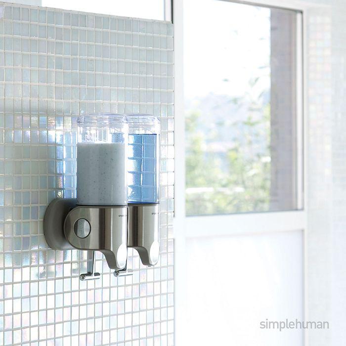 simplehuman Double Wall Mount Dispensers