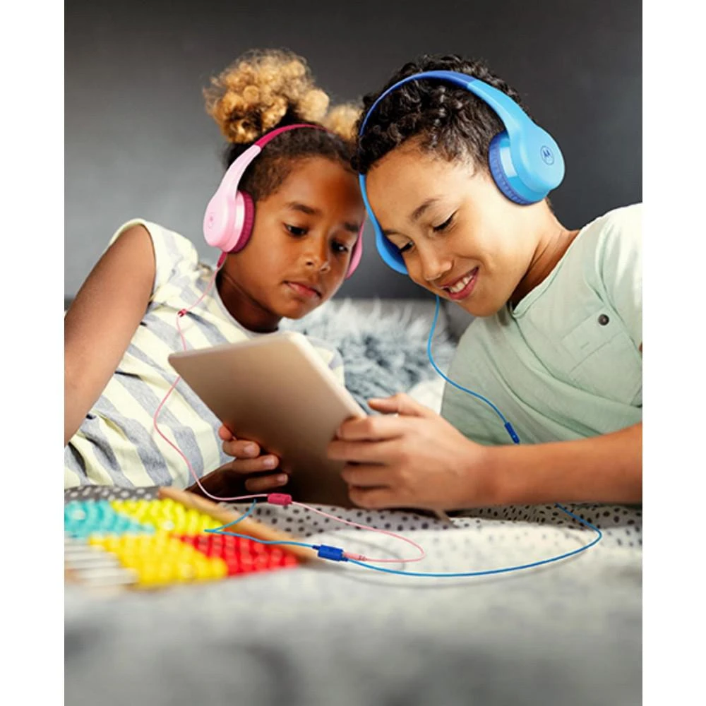 Motorola Moto JR 300 Wireless Kids Over Ear Headphones 8