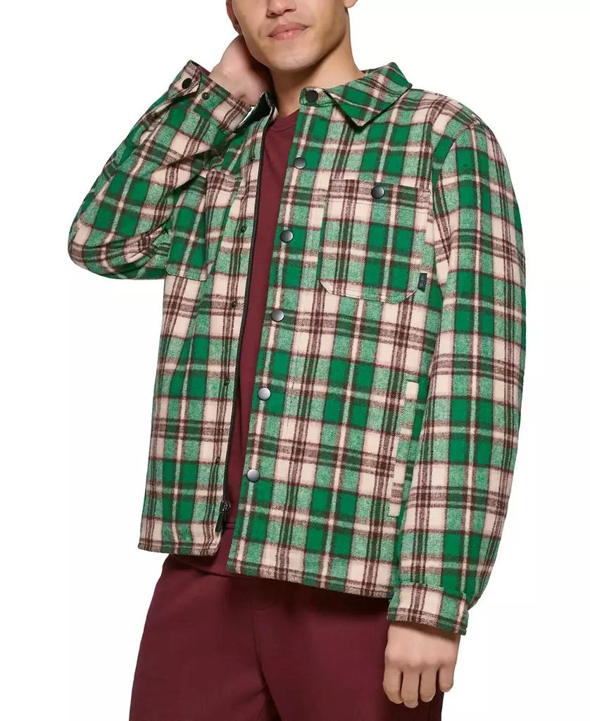 BASS OUTDOOR Men's Mission Field Sherpa Lined Shirt Jacket 7
