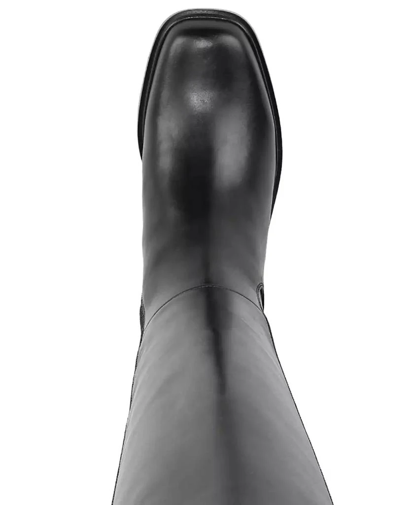 Franco Sarto Women's Gisella Wide Calf Round Toe Zip Tall Boots 4
