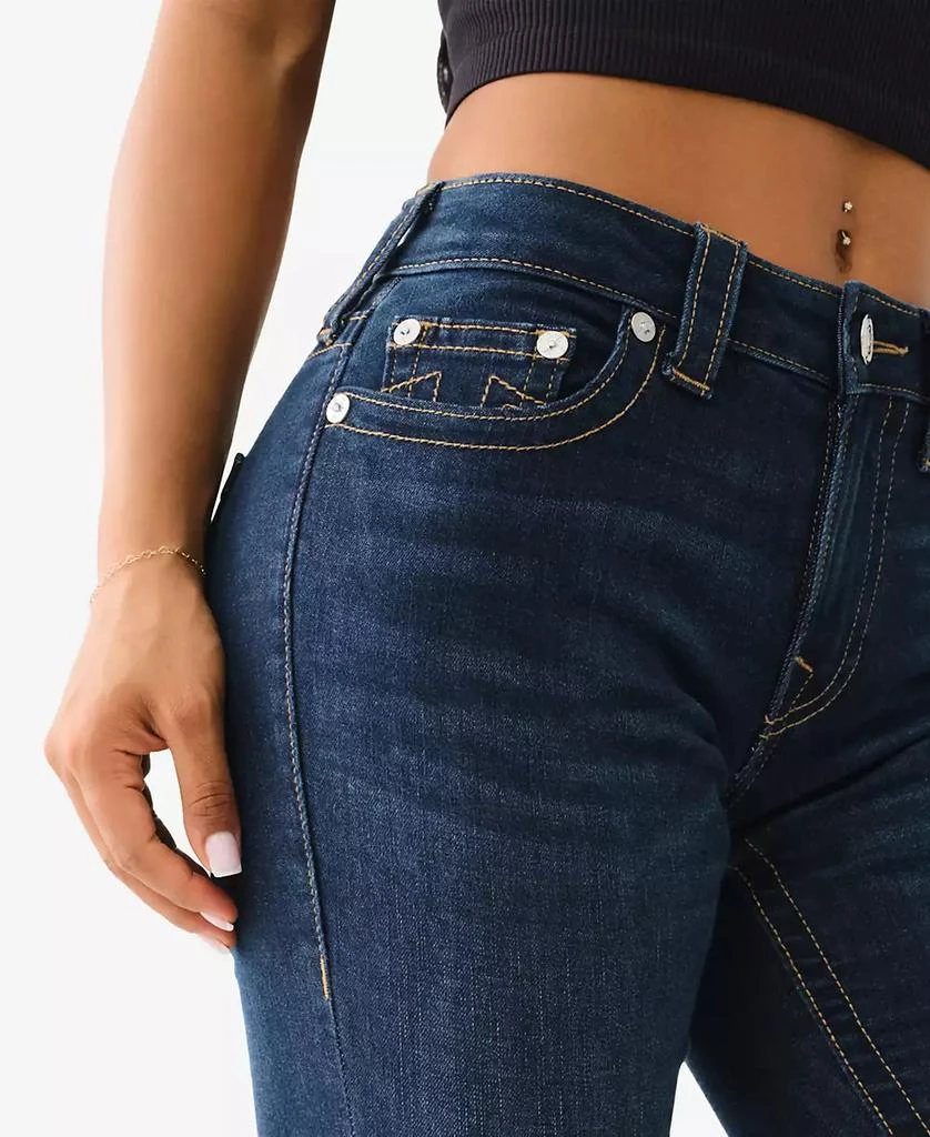 True Religion Women's Becca Mid Rise Bootcut Jeans 4