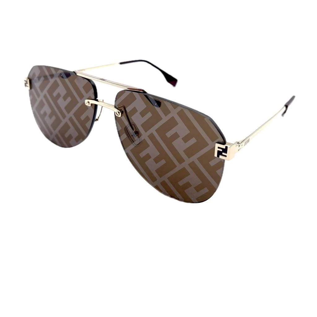 Fendi Fendi Eyewear Pilot Frame Sunglasses 2