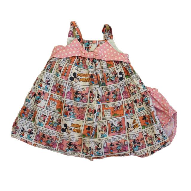 Pippa & Julie Girls Pink Minnie Dress