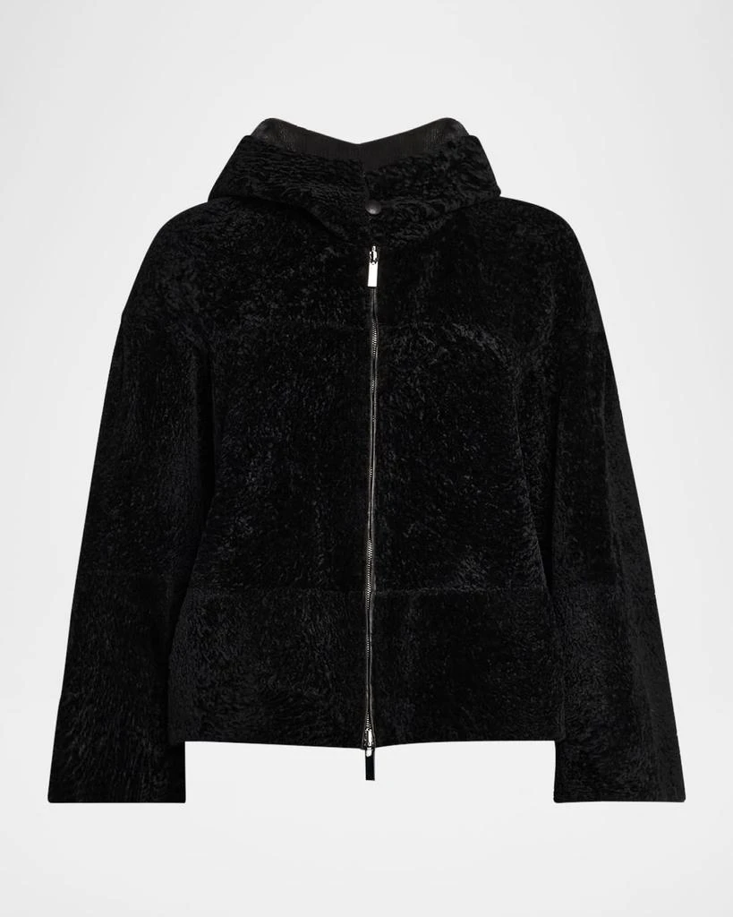 Gorski Reversible Shearling Lamb Zip Parka Coats Compare
