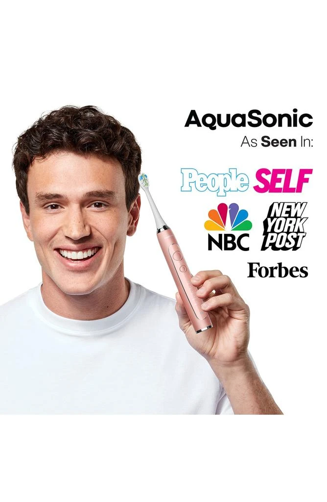 AquaSonic Elite Ultra-Whitening Power Toothbrush 7
