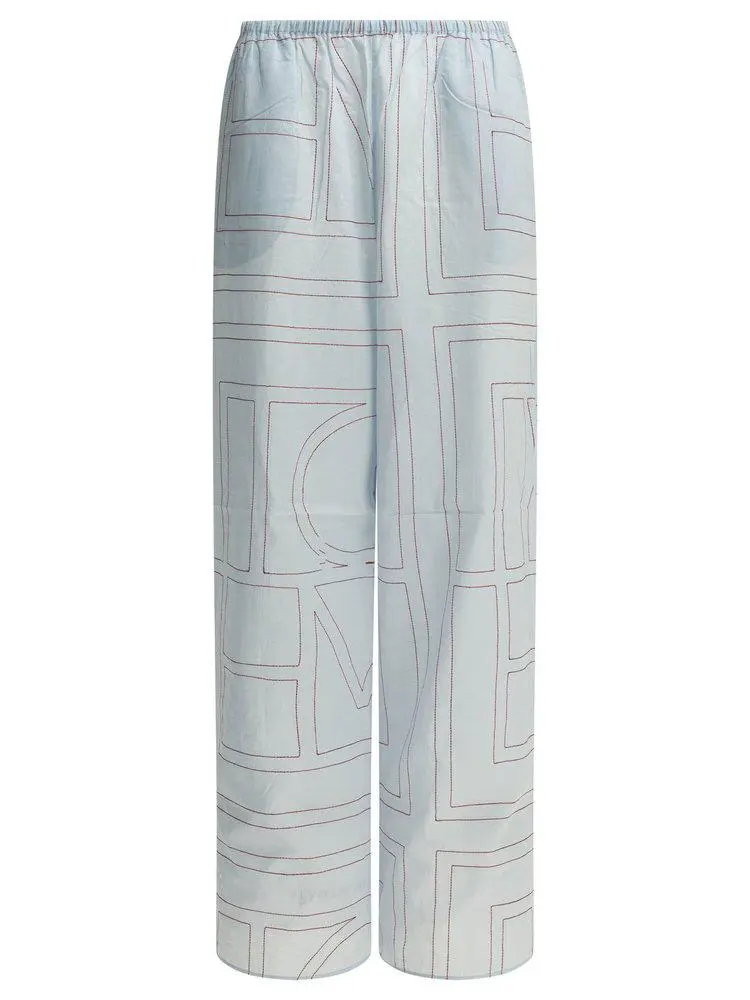Totême Totême Monogram Pajama Bottoms