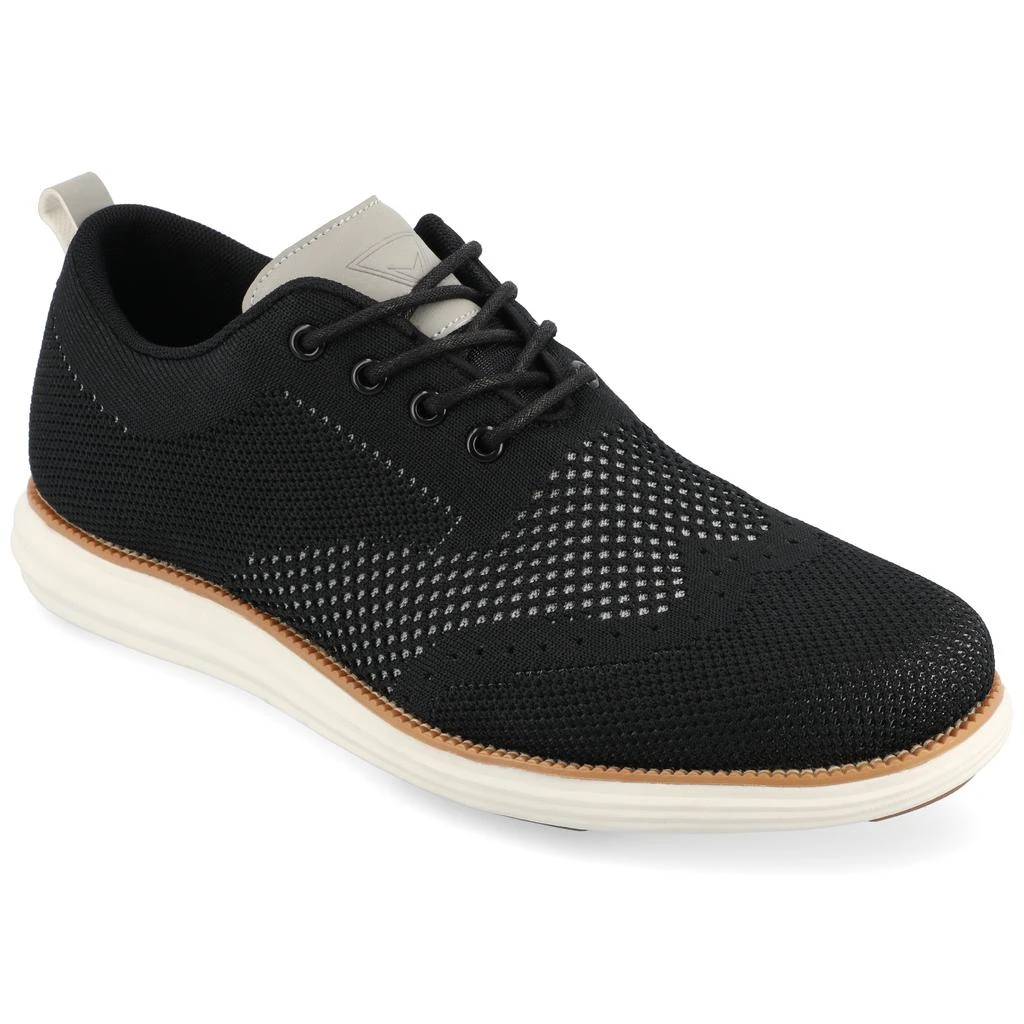 Vance Co. Men's Ezra Wide Width Knit Dress Shoe 1