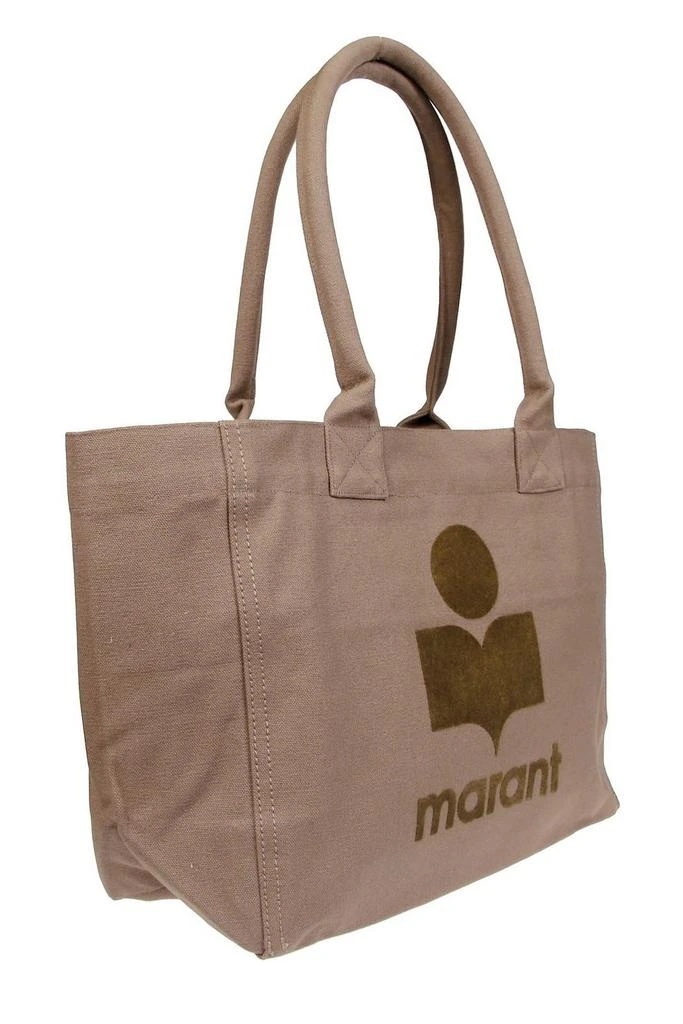 Isabel Marant Isabel Marant Yenk Logo Embroidered Tote Bag 3