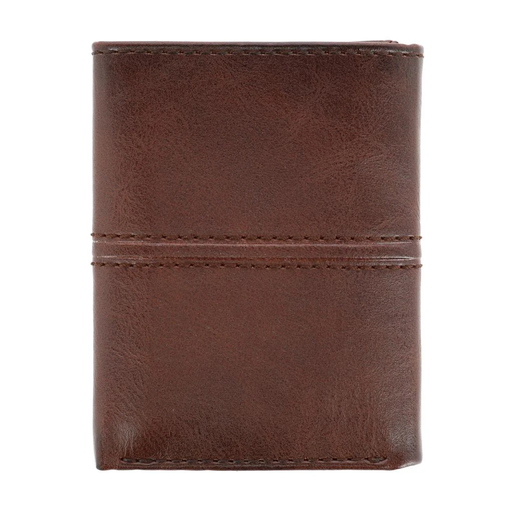 Columbia Men's RFID Protected Trifold Wallet with Double Row Stitching 2