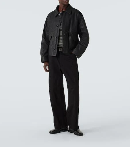 Lemaire Anatomic leather Derby shoes 2