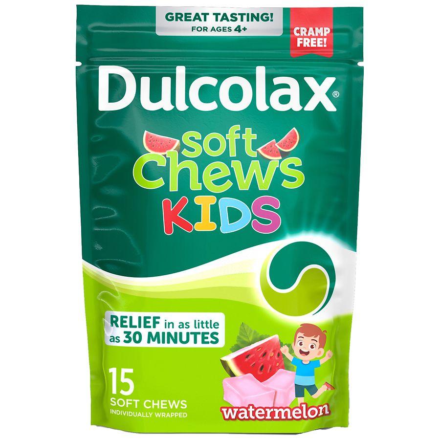 Dulcolax Kids Saline Laxative Soft Chews Watermelon