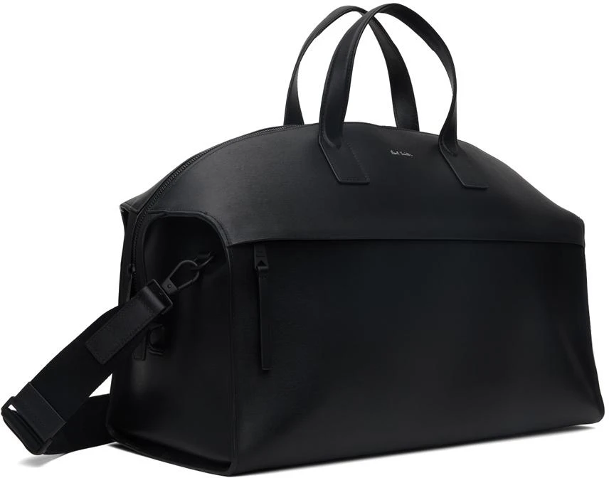 Paul Smith Black Grained Leather Holdall Duffle Bag 2