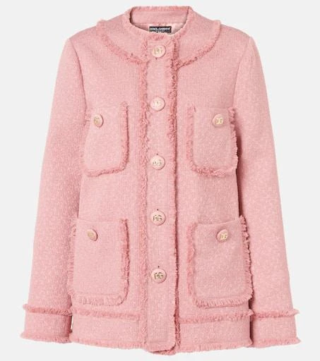 Dolce 
Gabbana Rachel wool-blend tweed jacket 1
