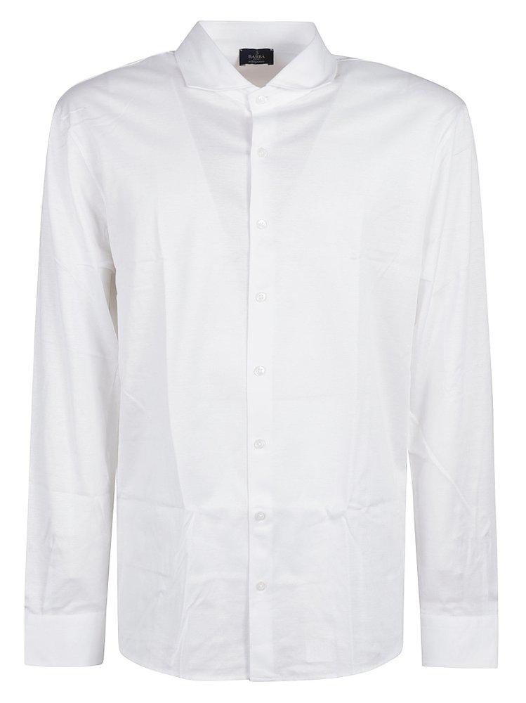 Barba Barba Straight Hem Buttoned Shirt